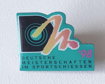 Shooting Sport Honor Pin – Official Participant Badge from German Championship