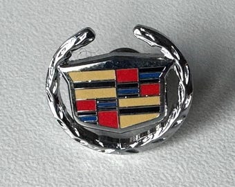 Cadillac logo enamel pin – early 2000s IAA original automotive collectible