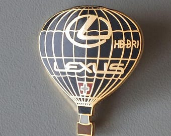 Lexus Swiss Balloon Pin – Rare Collector’s Piece with Swiss Elegance