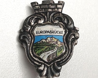 Europa Bridge Souvenir Brooch - A Touch of History!