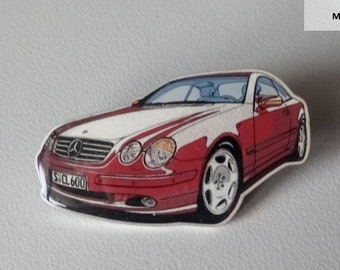 Mercedes-Benz CL 600 Pin - luxury coupe from 1999