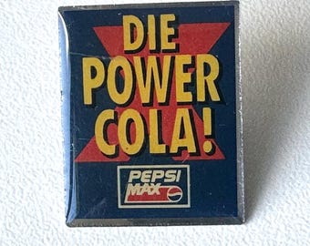 Rare Pepsi Max Promo Pin – Authentic Brand Collectors Piece