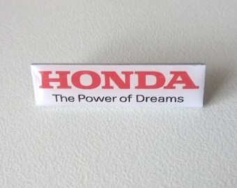 Honda slogan pin – original “The Power of Dreams” from the IAA!