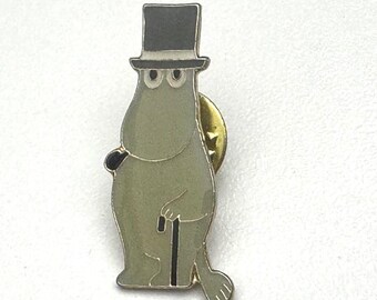 Rare Moominpappa Collector’s Pin – Original IBERO Finland Comic Badge
