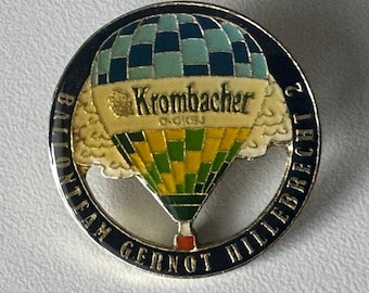 Krombacher Balloon Pin Set – Gernot Hillebrecht – Limited Collector Edition 2006