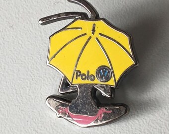 Holiday Nostalgia: Rare VW Polo Beach Ant Promo Pin (Sacabi)