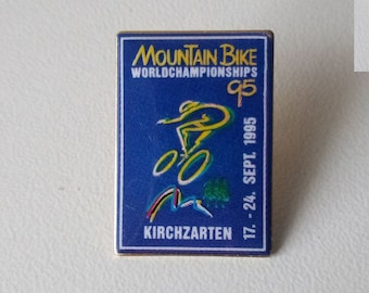 Top Performance on Two Wheels: MTB World Championships 1995 Kirchzarten Pin
