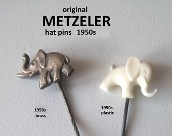 METZELER Elephant Lapel Pin - Strength to Wear!