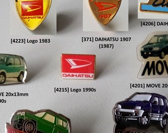 discover DAHATSU pins, charm of the 1980s and 90s