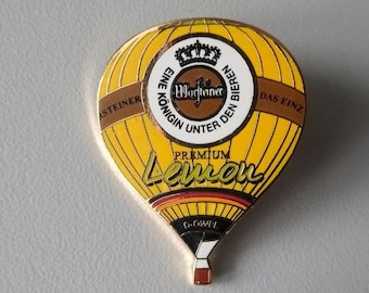 Warsteiner Lemon Balloon Pin - Fly High!