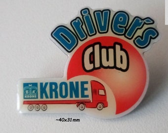 BK Krone Drivers Club Pin - Trucker