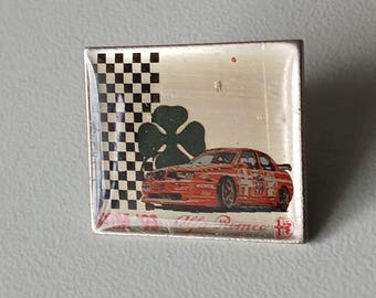 Rare Alfa Romeo DTM 93 Pin | Winner's Badge with Quadrifoglio Symbol