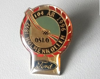Holmenkollen Pin: 104 Years of Ski Jumping History