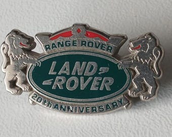 Range Rover Anniversary Pin – 20 Years -  Enamel Collectible