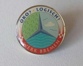 Green Pioneer: Mercedes-Benz Pin "ECO? LOGICAL!" from Bremen Plant