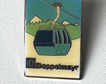 Doppelmayr Cable Car – Technical Souvenir Pin with Gondola Design