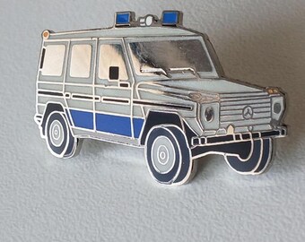 Off-Road Legend: Mercedes G-Wagen THW Enamel Pin