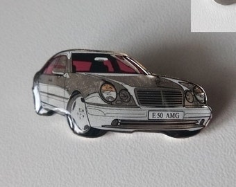 Press Pin from IAA 1995: E50 AMG
