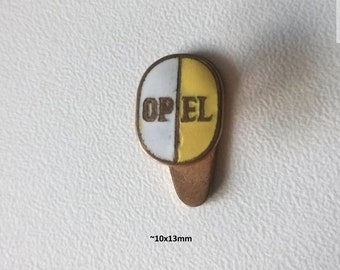 OPEL "Egg" Logo Lapel Button - A Piece of Automotive History!