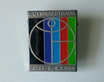 GYMNAESTRADA Basel 1969 brooch