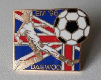 DAEWOO Euro '96 Pin - A Piece of Football History