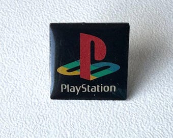 Rare PlayStation Logo Pin – Authentic Brand Collectors Piece