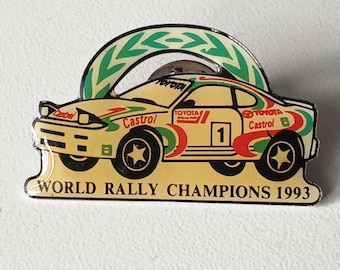 Celica Rally Spirit – Toyota Champion Pin for Racing Legends!