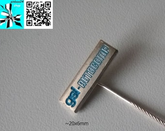 GSI AUTOCOMP Lapel Pin: Vintage Charm of the 80s!