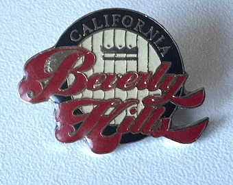 Beverly Hills California pin – authentic enamel collector piece