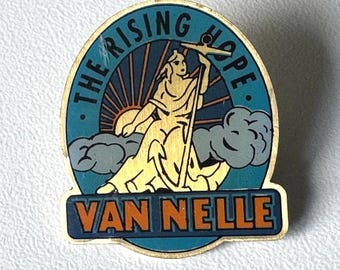Rare VAN NELLE enamel pin – The Rising Hope tobacco logo