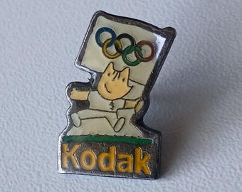 Authentic Kodak Olympics pin – rare collectible for brand and sports history