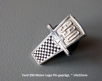 Ford Mustang Engine Pin - Powerful Style!