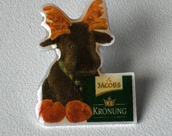 Moose Your Mood! – Jacobs Krönung coffee Pin 1990s