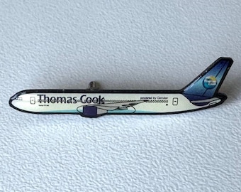 Thomas Cook powered by Condor aircraft pin – rare airline collectible