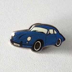 Rare Porsche 356 Special Edition Pin Blue | 90s Collector&#39;s Item