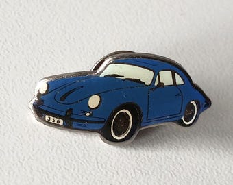 Rare Porsche 356 Special Edition Pin Blue | 90s Collector's Item