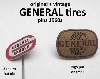General Tire Pin - A Must-Have for Vintage Fans!