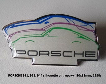 Porsche 911, 928, 944 silhouettes - a wonderful memory