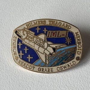 Zeldzame NASA STS-42 Discovery Missions-speld – Origineel Space Shuttle-verzamelobject