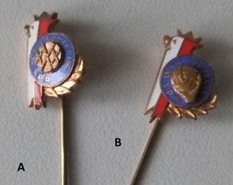SPR WFS Szczecin: Vintage Handball Lapel Pins in Enamel!