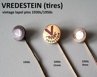 VREDESSTEIN Logo Pins - Timeless Elegance!