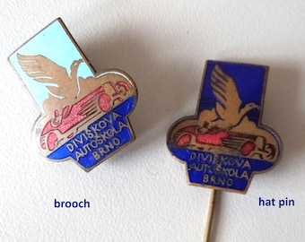 Vintage Driving School Badges – Unique 1920s Selection!