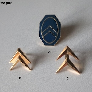Vintage Citroen Logos als Sammler-Pins