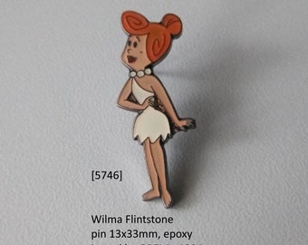 Wilma Flintstone Pin - a piece of television history