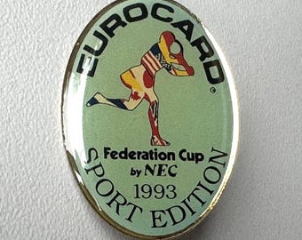 Federation Cup 1993 Enamel Pin NEC Tennis Tournament Sport Edition Collectible