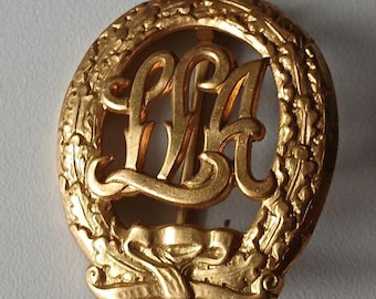 Original SLA Gold Brooch – Historic Sport Badge