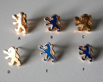 Peugeot lion logo pins 1990s - select