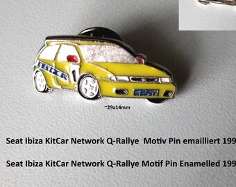 Seat Ibiza KitCar Pin - Rally Legend of 1996!