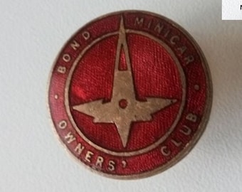 Collector's Item: Enamel Pin for Bond Minicar Enthusiasts