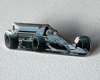 Mercedes Benz McLaren MP4/14 Enamel Pin Mika Hakkinen Formula One Champion Collectible